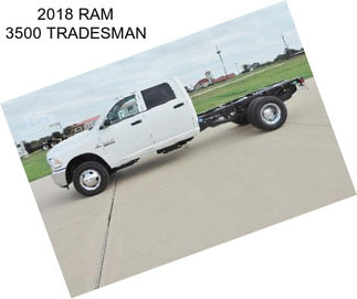 2018 RAM 3500 TRADESMAN