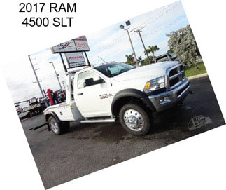 2017 RAM 4500 SLT