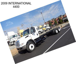 2009 INTERNATIONAL 4400