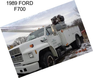 1989 FORD F700