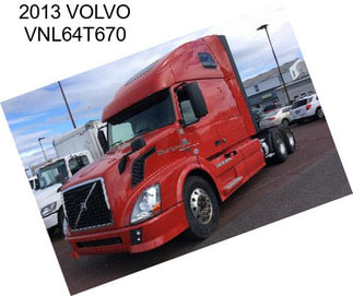 2013 VOLVO VNL64T670