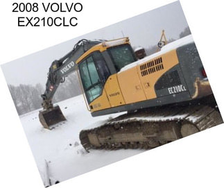 2008 VOLVO EX210CLC