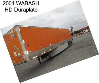 2004 WABASH HD Duraplate