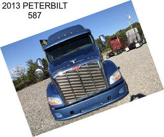 2013 PETERBILT 587