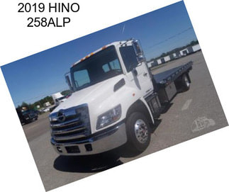 2019 HINO 258ALP