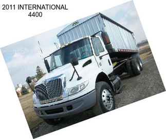 2011 INTERNATIONAL 4400