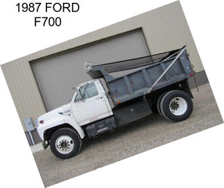 1987 FORD F700