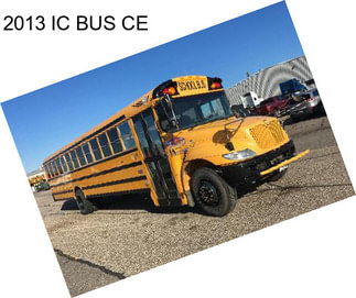 2013 IC BUS CE