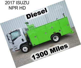 2017 ISUZU NPR HD