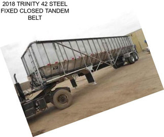 2018 TRINITY 42 STEEL FIXED CLOSED TANDEM BELT