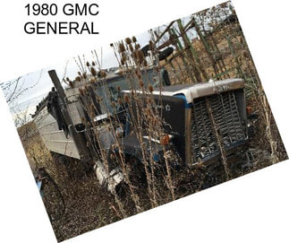 1980 GMC GENERAL