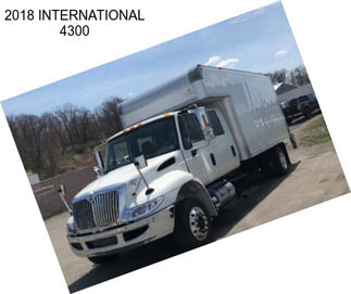 2018 INTERNATIONAL 4300