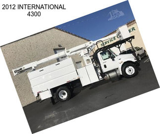 2012 INTERNATIONAL 4300