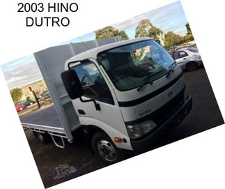 2003 HINO DUTRO