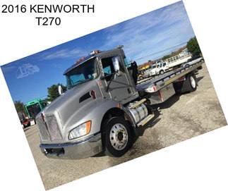 2016 KENWORTH T270