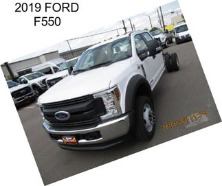 2019 FORD F550