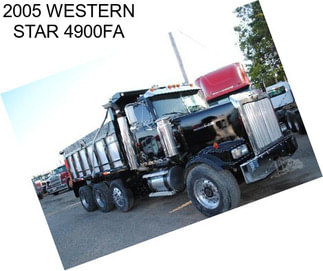 2005 WESTERN STAR 4900FA