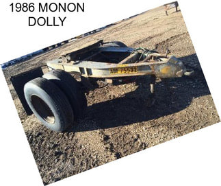 1986 MONON DOLLY