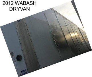 2012 WABASH DRYVAN