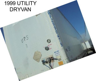 1999 UTILITY DRYVAN