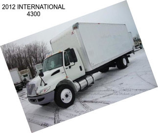 2012 INTERNATIONAL 4300