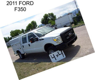 2011 FORD F350