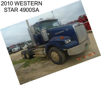 2010 WESTERN STAR 4900SA