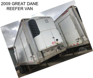 2009 GREAT DANE REEFER VAN