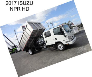 2017 ISUZU NPR HD