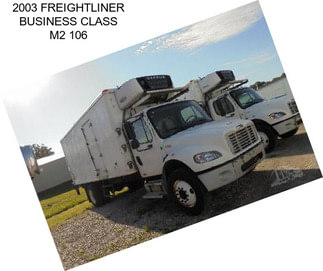 2003 FREIGHTLINER BUSINESS CLASS M2 106