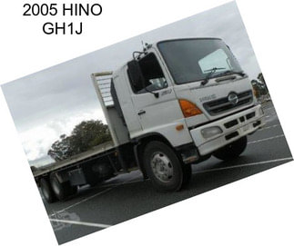 2005 HINO GH1J