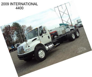 2009 INTERNATIONAL 4400