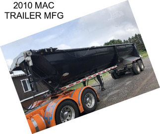 2010 MAC TRAILER MFG