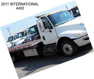 2011 INTERNATIONAL 4400