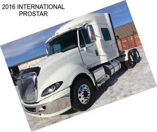 2016 INTERNATIONAL PROSTAR