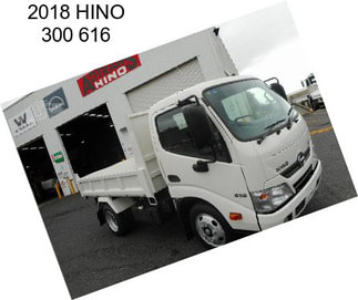 2018 HINO 300 616