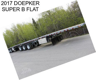 2017 DOEPKER SUPER B FLAT