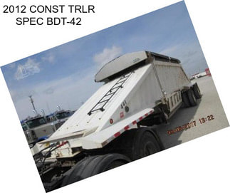 2012 CONST TRLR SPEC BDT-42