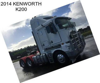 2014 KENWORTH K200