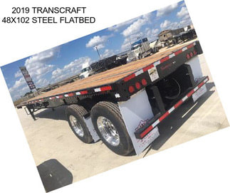 2019 TRANSCRAFT 48X102 STEEL FLATBED