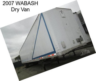 2007 WABASH Dry Van