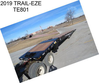 2019 TRAIL-EZE TE801