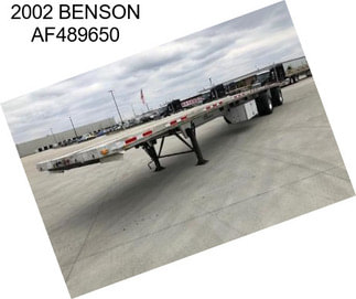 2002 BENSON AF489650