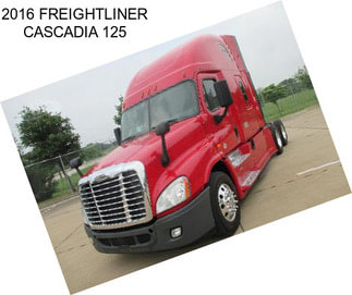 2016 FREIGHTLINER CASCADIA 125