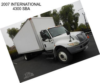 2007 INTERNATIONAL 4300 SBA