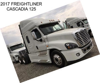 2017 FREIGHTLINER CASCADIA 125