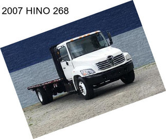 2007 HINO 268