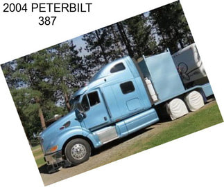 2004 PETERBILT 387