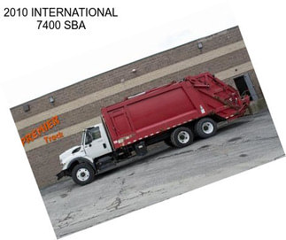 2010 INTERNATIONAL 7400 SBA