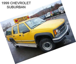 1999 CHEVROLET SUBURBAN